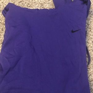 Nike dri-fit  funnelneck running top